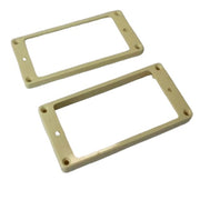 Montreux Guitars Vintage Cream Humbucker Mounting Rings Set w/Screws